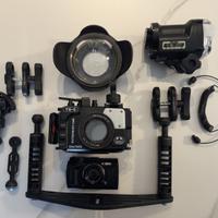 Olympus TG-6 kit diving COMPLETO DI TUTTO