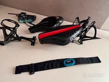Selle fascia cardio occhialini accessori triathlon