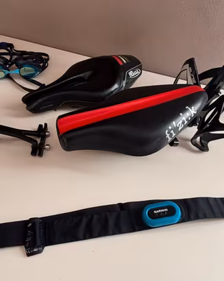 Selle fascia cardio occhialini accessori triathlon