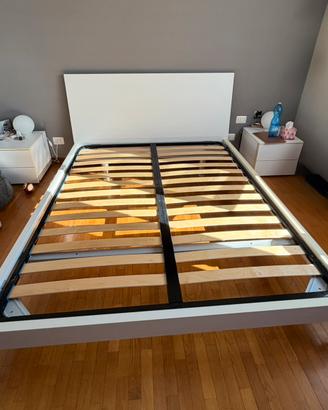 struttura letto Ikea, con doghe, 160x200