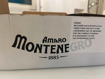 Set Bicchieri Amaro Montenegro