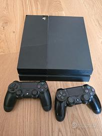 PS4 Fat CUH-1116A 500 GB + 2 controller – Funziona