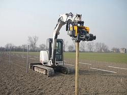 Battipalo per escavatore 40/70 q.li