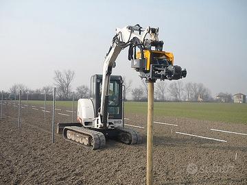 Battipalo per escavatore 40/70 q.li