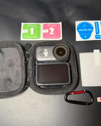 Custodia Dji Osmo Nano portatile nera + protezioni
