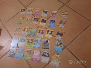 18 carte rocket e 12 carte miste