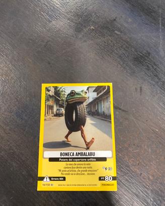 Boneca ambalabu carta brainrot