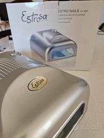 Lampada ricostruzione unghie con ventola 