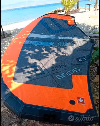 Vela wing foil ENSIS 4.1 mt - perfetta.