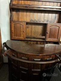 Bar in legno massello