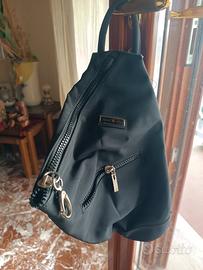 borsa zaino con zip