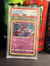 Pokemon Mewtwo PSA10 Halloween Trick or Trade 2022