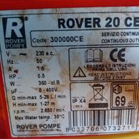 Elettropompa Rover 20CE per travaso vino