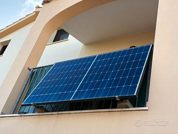 Pannello fotovoltaico plug & play 370w con microin