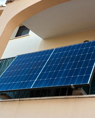 Pannello fotovoltaico plug & play 370w con microin