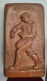 Scultura in legno Val Gardena 