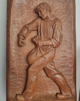 Scultura in legno Val Gardena 