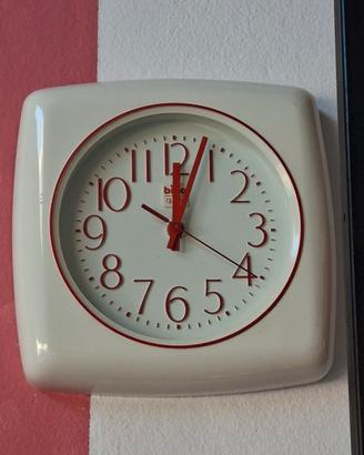 Orologio da parete al quarzo BINO,anni 80