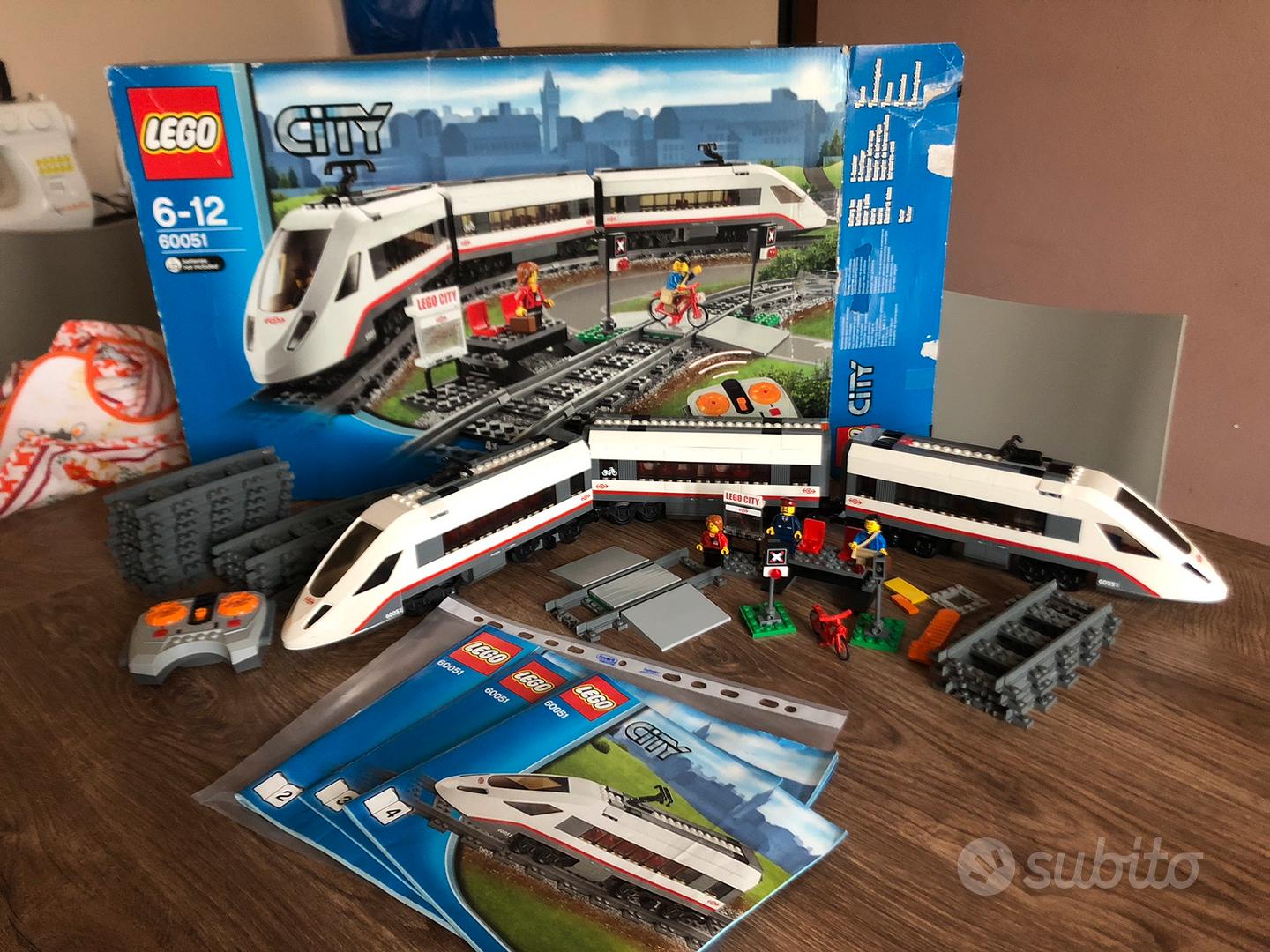 Lego 60051-treno passeggeri alta velocità