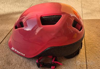 Casco Bici rosa (XS: 48-52 cm)
