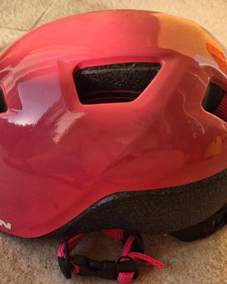 Casco Bici rosa (XS: 48-52 cm)