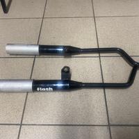 Marmitta Ciao Bravo Piaggio doppio scarico