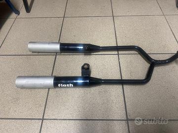 Marmitta Ciao Bravo Piaggio doppio scarico