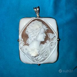 Cammeo 60mm, Antonio Crispino.  Silver Frame