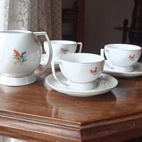 Set 3 tazzine da caffè con lattiera