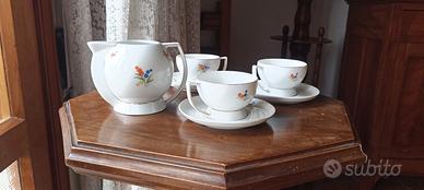 Set 3 tazzine da caffè con lattiera