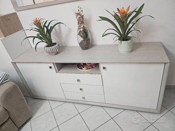 mobile per soggiorno porta tv color beige panna