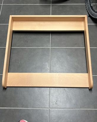 Adattatore fasciatoio in legno