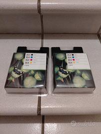 cartucce hp 364 originali nero e multi