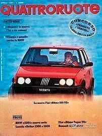 Rivista quattroruote aprile 1983