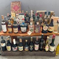 50 bottiglie (whisky-liquori-amari-cognac-brandy)