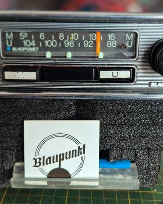 Autoradio Vintage  '70 Blaupunkt Ludwigshafen Bonn