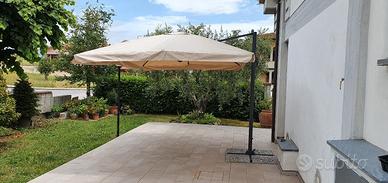 Ombrellone 400 x 300 braccio laterale regolabile