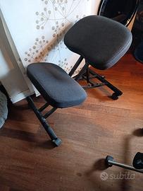 sgabello ergonomico