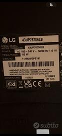 Ricambi per Lg 43 UP76706LB