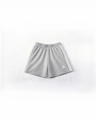 Pantaloncini Adidas da donna grigi in felpa 