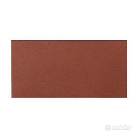 Piastrelle in gres rosso 7,5 × 15 cm la scatola