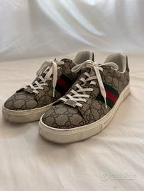 Sneakers Gucci Ace donna con dettaglio Web