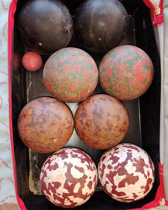 SET BOCCE PROFESSIONALI VINTAGE 