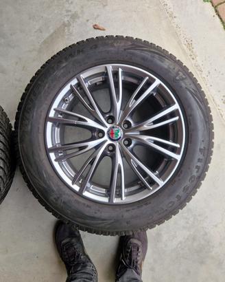 Cerchi 18 + gomme invernali Alfa Romeo