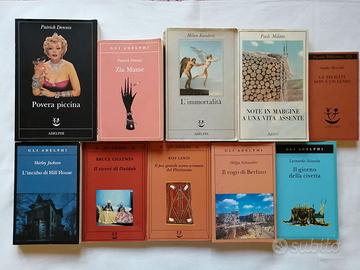 Lotto 10 libri Adelphi