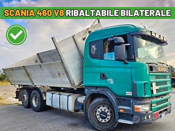 Camion Scania 144L460 Ribaltabile BILATERALE V8