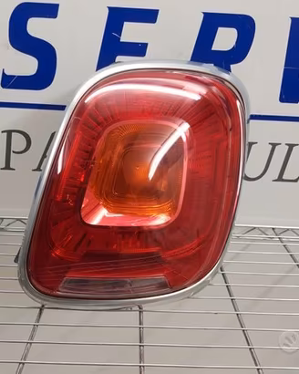 Fanale Stop DX Fiat 500X - Cornice Satinata