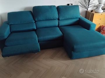 Divano 3 posti con meccanismo di seduta
