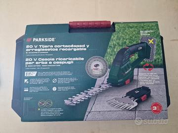 Cesoia ricaricabile per erba e cespugli Parkside