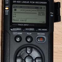 registratore TASCAM DR40X Nuovo!